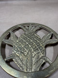 Pineapple Brass Trivet