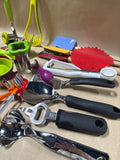Assorted Kitchen Utensil Lot - 25 Pieces