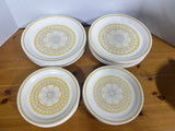 Franciscan Earthenware Hacienda Gold Dish Set, 60 pc