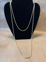 Gold Tone Necklaces (2)