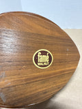 Walnut Wood Duck Trinket Dish