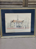 The Capitol, Williamsburg Print
