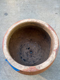Burnt Orange Glazed Pottery Planter
