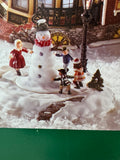 33-Piece Member’s Mark Victorian Village Animated & Lighted Holiday Set in Box (WORKS)