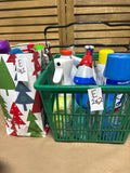 Lot of Household Cleaners - THESE ARE PREOWNED. MOST ARE 1/2 FULL TO FULL (E)