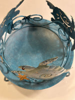 Metal Turtle Candle Holder