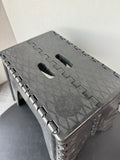Black Plastic Folding Step Stool