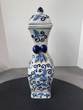Blue & White Crackled Chinoiserie Ginger Jar (2 AVAILABLE—PRICED INDIVIDUALLY AT $25 EACH)