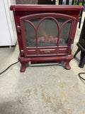 A- Dura Flame Electric Fireplace w/Remote