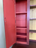 Red 2 Piece Hutch***HEAVY ITEM***READ DETAILS ON PICK UP POLICY***
