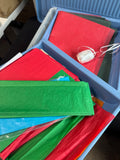 Rubbermaid Gift Wrapping Storage Station with Gift Wrap & Wrapping Supplies