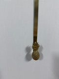 Pineapple Brass Wreath Hanger // 2 Available // PRICED INDIVIDUALLY