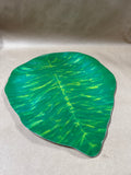 Palm Leaf Melamine Serving Tray