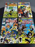 (E) Lot of 17 Marvel The New Mutants Vintage Comics