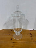 Clear Glass Apothecary Jar (A)