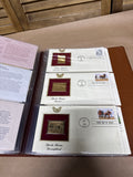 Golden Replicas Of United States Stamps (A)