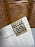 Beige Table Runner With Brown Stripes By Pottery Barn
