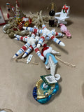 Beachy Christmas Ornaments Lot