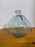Lopsided Recycled Glass Vase