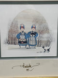 The Delivery Team Print by P. Buckley Moss; Signed & Numbered (54/1000)