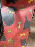 Dooney & Bourke Scottie Print Shoulder Bag