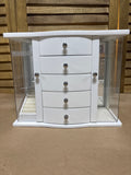 White Songmics Jewelry Box