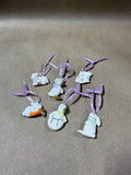 Miniature Lenox Easter Ornaments With Box - 6 Ornaments (H.A)