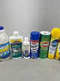 Cleaning Lot O.  Most bottles at least half full; Comes with Carrying Caddy