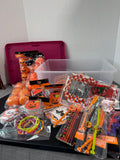 Bin of Assorted Halloween Treat Bags & Stuffers