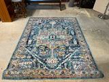 Kaleen Indoor/Outdoor Multicolor Carpet, 7' x 5'3"