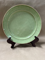 Set Of 5 Pottery Barn Cambria Green Mint Green Dinner Plate