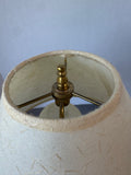 Crackled Emerson Creek Lavender Pottery Lamp (WORKS)