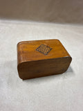Vintage Wooden Bank Box