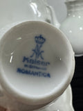 33-Piece Kaiser Germany Romantica All White Scalloped China Set