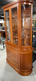 Tom Seely Lighted 2 Piece China Hutch  ***HEAVY ITEM*** Read Details on Pickup Policy