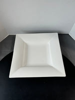 Williams & Sonoma White Italian Large Square Serving Bowl AS IS (READ DESCRIPTION CAREFULLY)