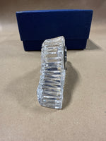 Small Tipperary Crystal Desk Clock With Box
