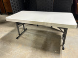 Lifetime 4 ft Adjustable Height Utility Table