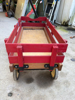 Red Wooden Wagon