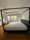 Ikea Black Four Poster King Bed