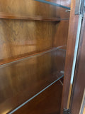 Jamestown American Furniture Lighted 2 Piece China Hutch***HEAVY ITEM***READ DETAILS ON PICK UP POLICY***