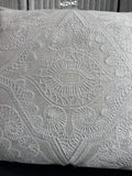 Pair of Bohemian Macrame Style Reversible Throw Pillows