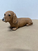 Brown Dachshund Figurine By Sandra Blue *** READ DESCRIPTION ***