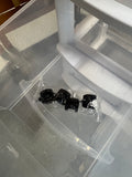 Sterilite White Plastic Drawers with Optional Casters