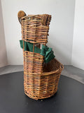 Handmade Vintage Bottle Basket