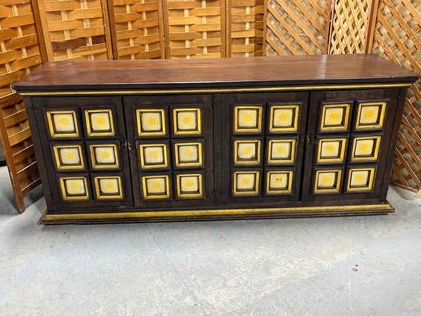 Spanish Style Raised Panel Credenza ***HEAVY ITEM***