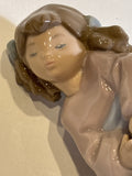 NAO by Lladro Young Girl with Hat