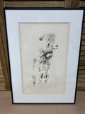 “Drawing with the Moon” Print by Witold Kaczanowski; Signed & Numbered (16/100)