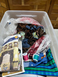 B- Fabric Remnant Bin
