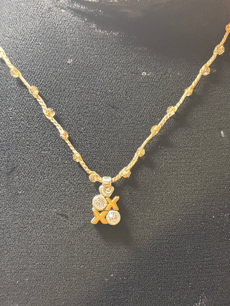Brighton Necklace with XO Pendant